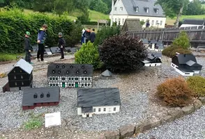 Bergbauminiaturlandschaft