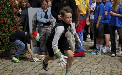 Disziplin Grubenholz umstapeln