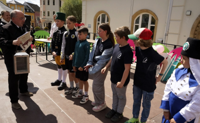 Gewinner des Bergmeisterpokal für Schüler, Klasse 5a der Oberschule Bergstadt Schneeberg