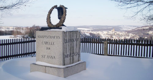 Gedenkstein zur ehemaligen St. Anna Kapelle